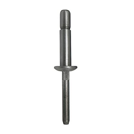 Stanley Engineered Fastening Blind Rivet, Countersunk Head, 1/4 in Dia., 0.66 in L, Steel Body, 1000 PK SSCV-08-08